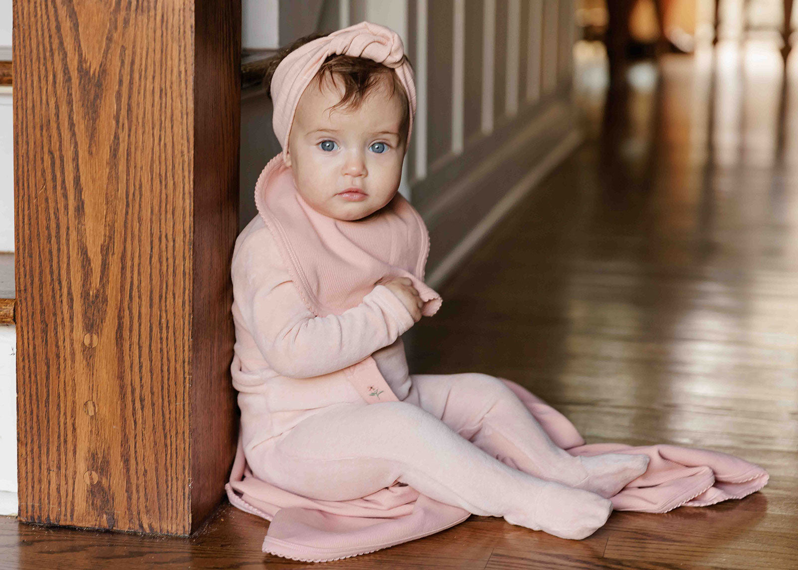 Velour Pocket Full of Flowers Collection - Cotton Headband