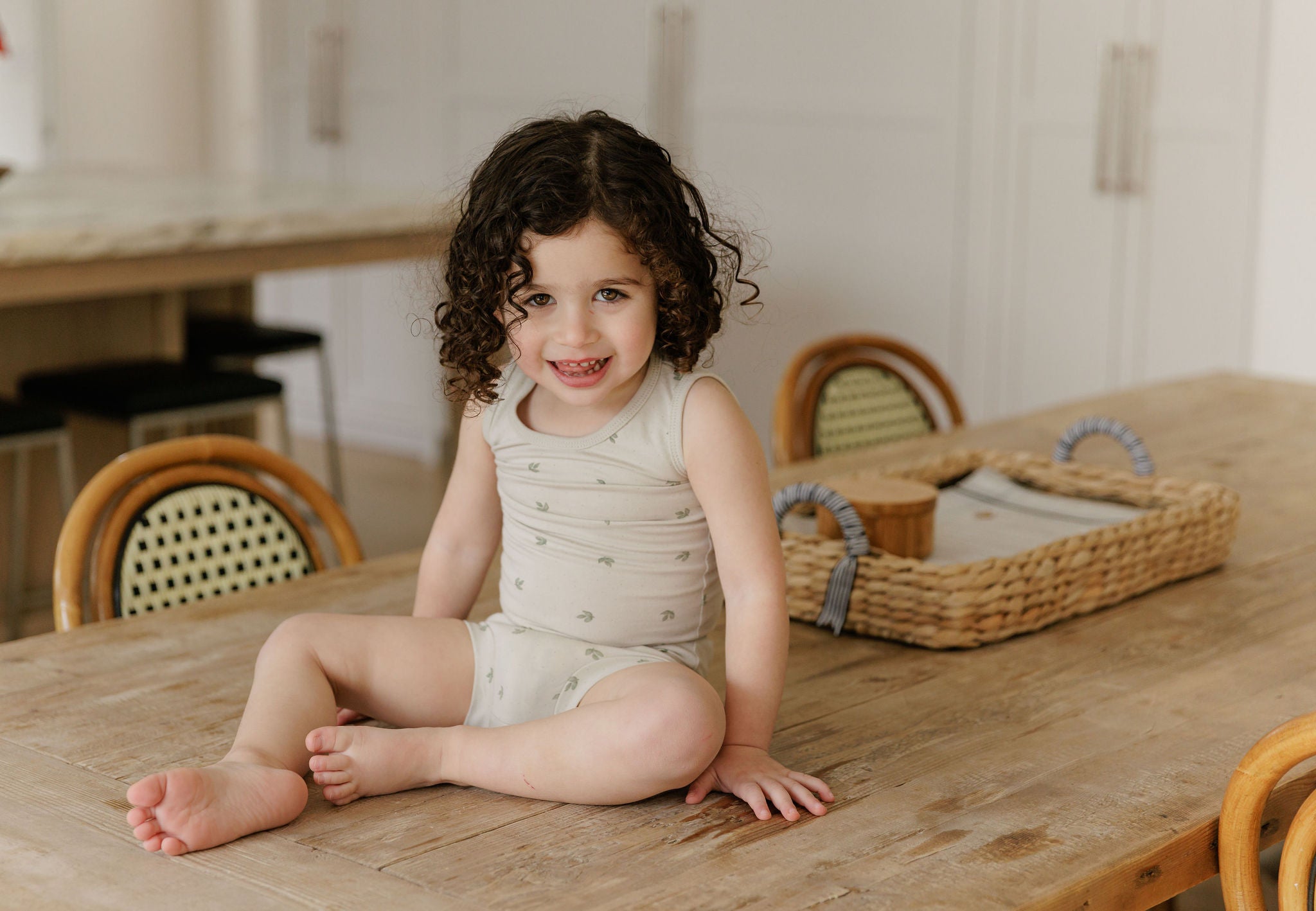 Jersey Cotton - Vintage Floral Collection - Tank and Bloomer