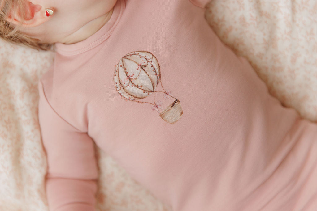French Terry Hot Air Balloon Collection - Take Me Home Set