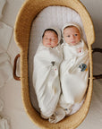 Cotton - Embroidered Heart and Star Collection - Blanket