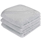 3 pack terry washcloths Blue 