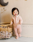 Bubble Knit Collection - Ribbed Overalls