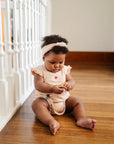 Cotton - Embroidered Heart and Star Collection-Paci Clip