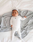 Cotton - Embroidered Heart and Star Collection - Bonnet
