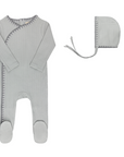 Whip Stitch Collection - Footie + Bonnet