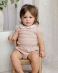 Organic Cotton Embroidered Collar Collection - 2Pc Set
