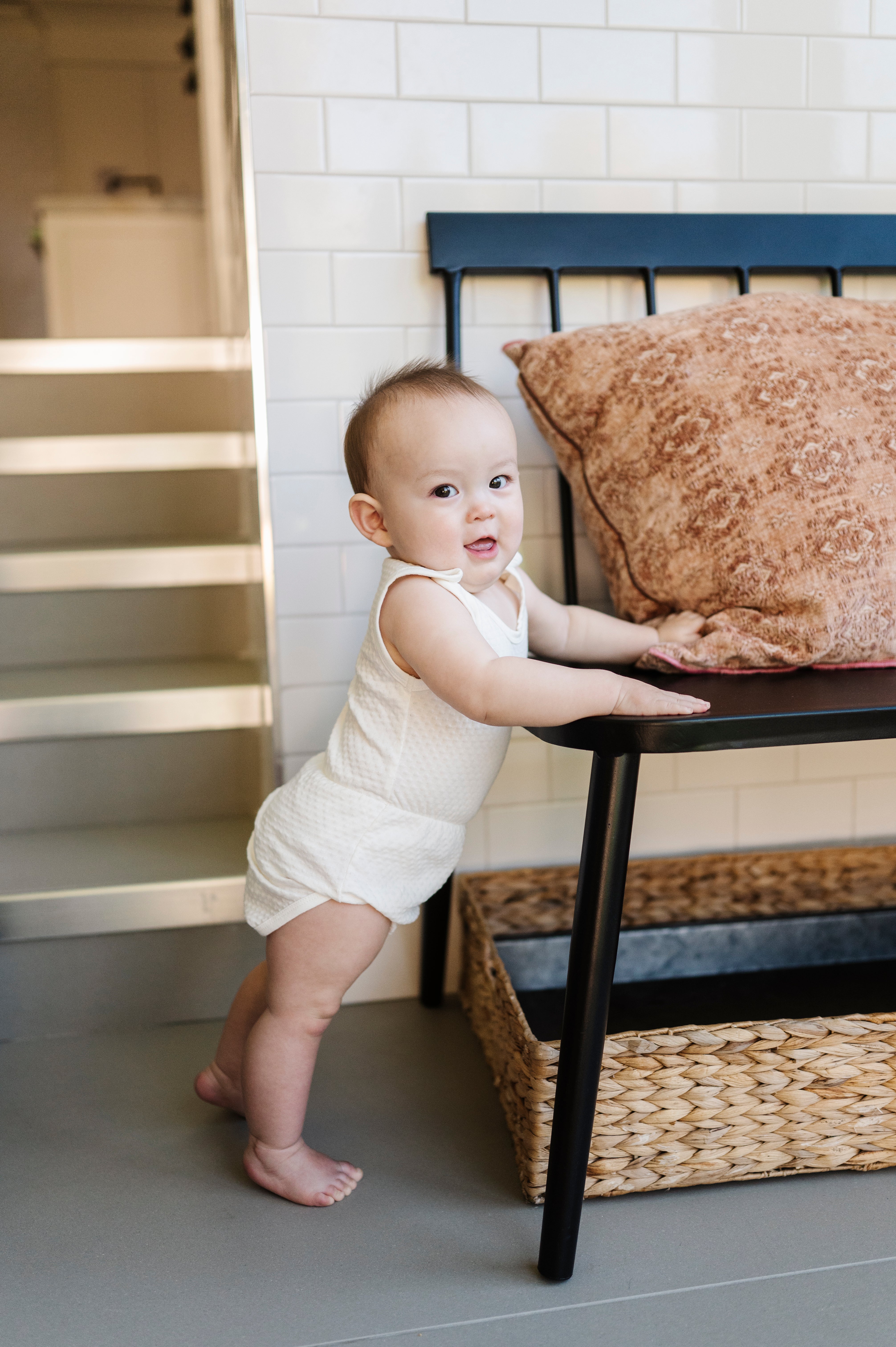 Cotton - Embroidered Star Collection-Romper