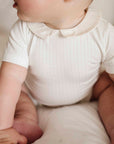 Wide Rib Cotton - Rosebud Collection- Romper