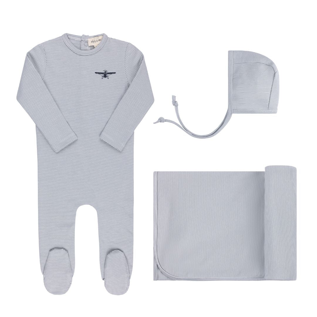 Organic French Terry Kite &amp; Propeller Collection - Take Me Home Set