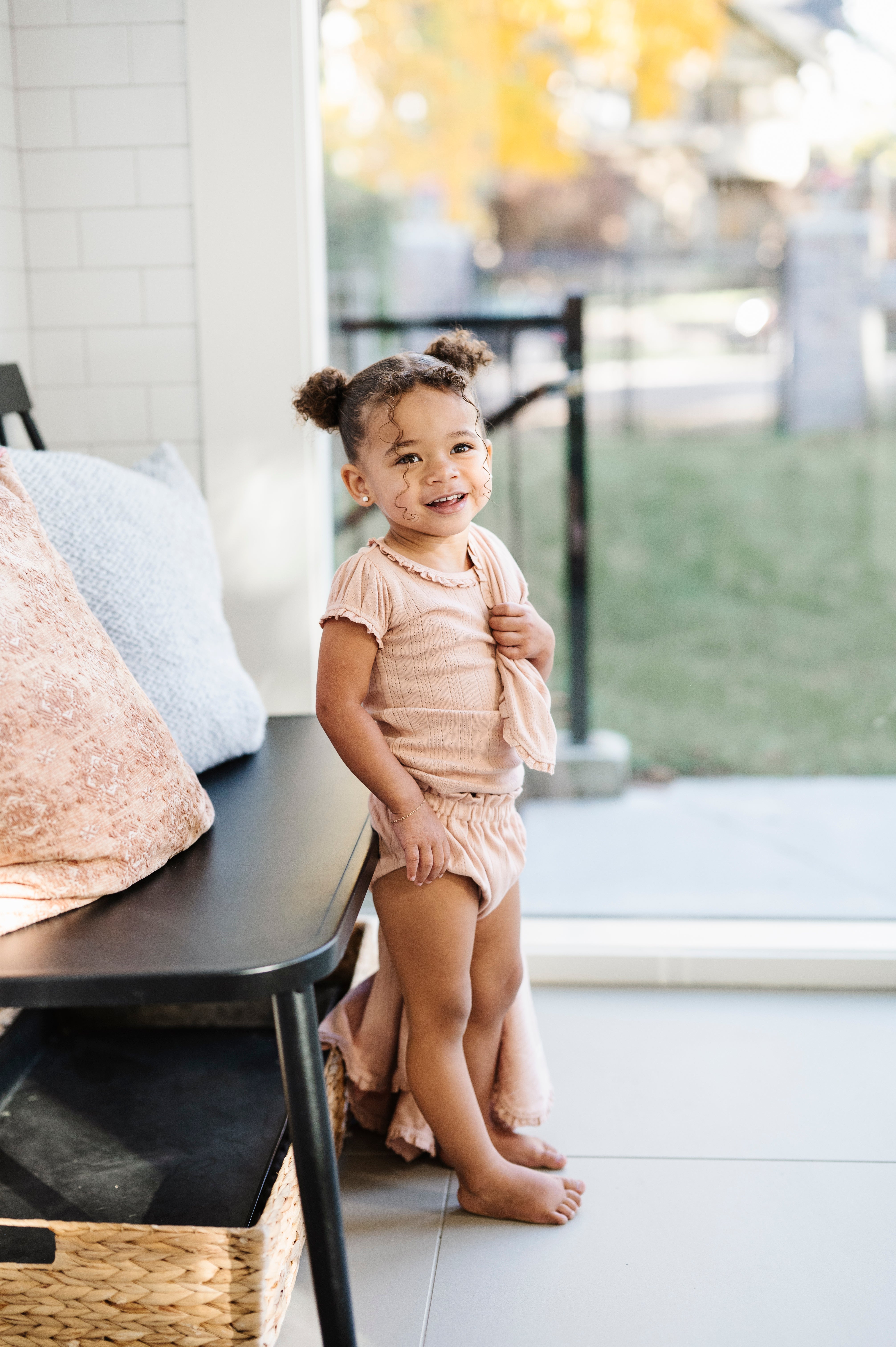 Pointelle Collection- Top + Bloomer