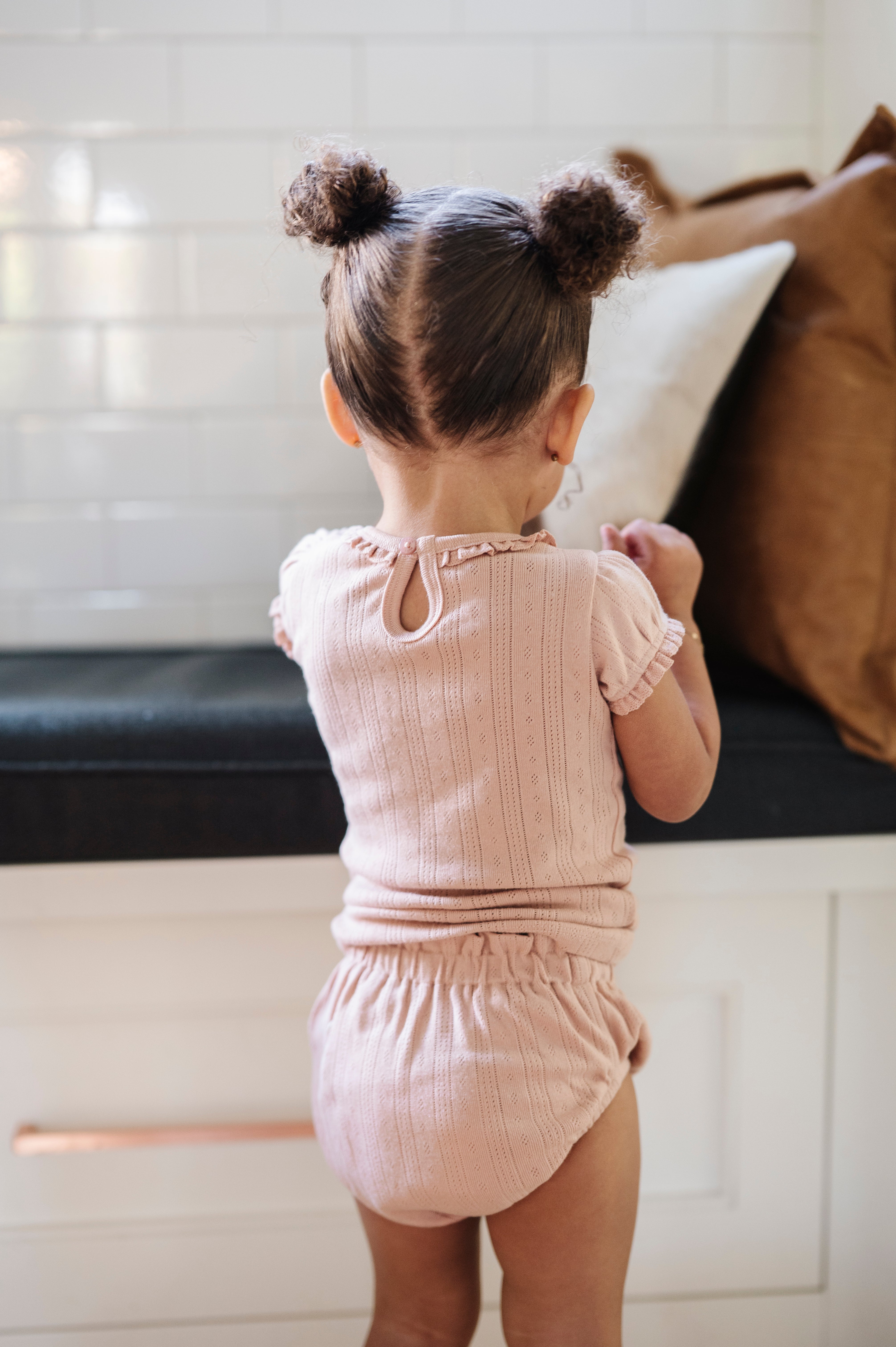 Pointelle Collection- Top + Bloomer