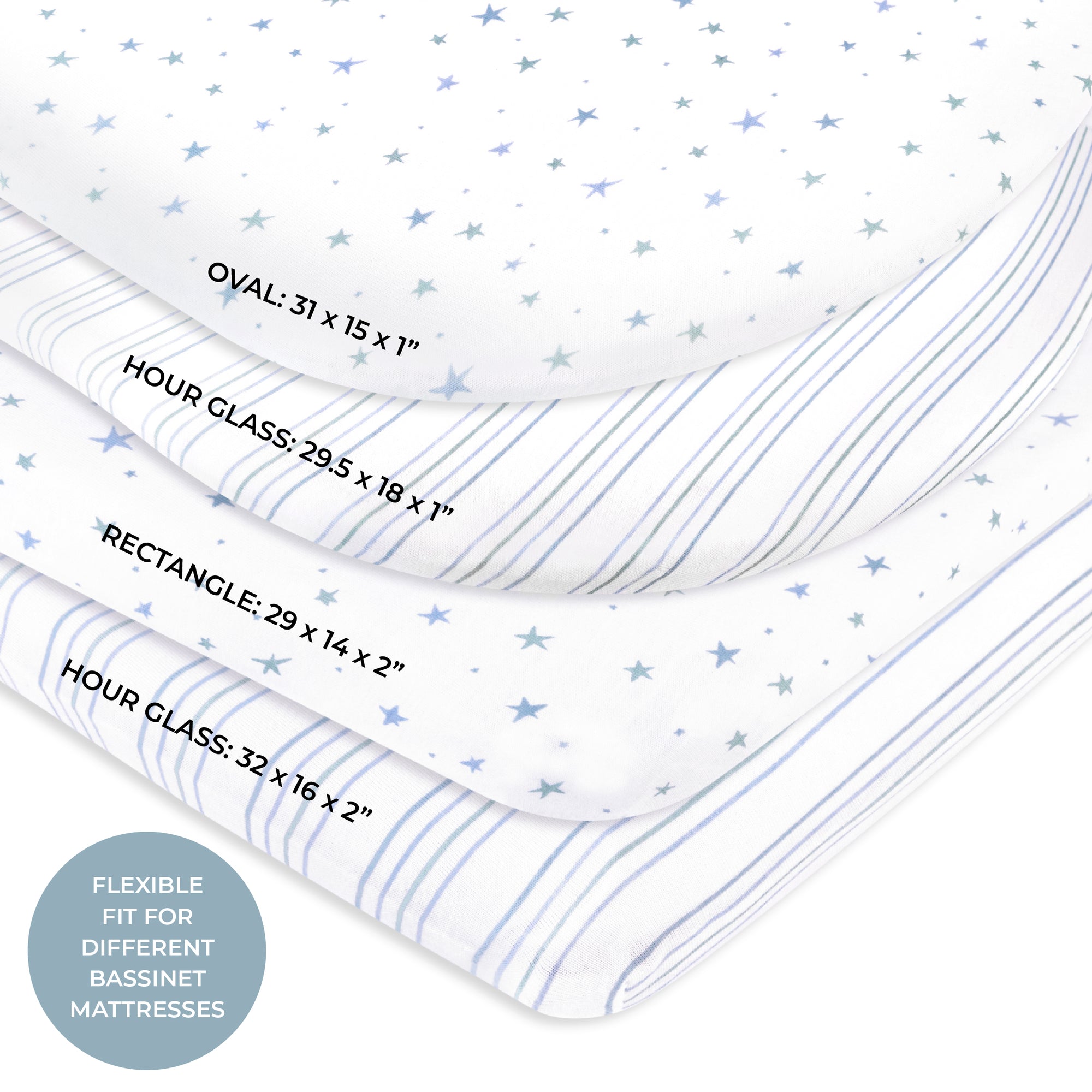 Bassinet Sheet Set
