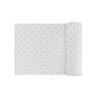 Blue Diamond Floral Muslin Swaddle 2