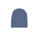 Blue Ribbed Cardigan Set - Beanie
