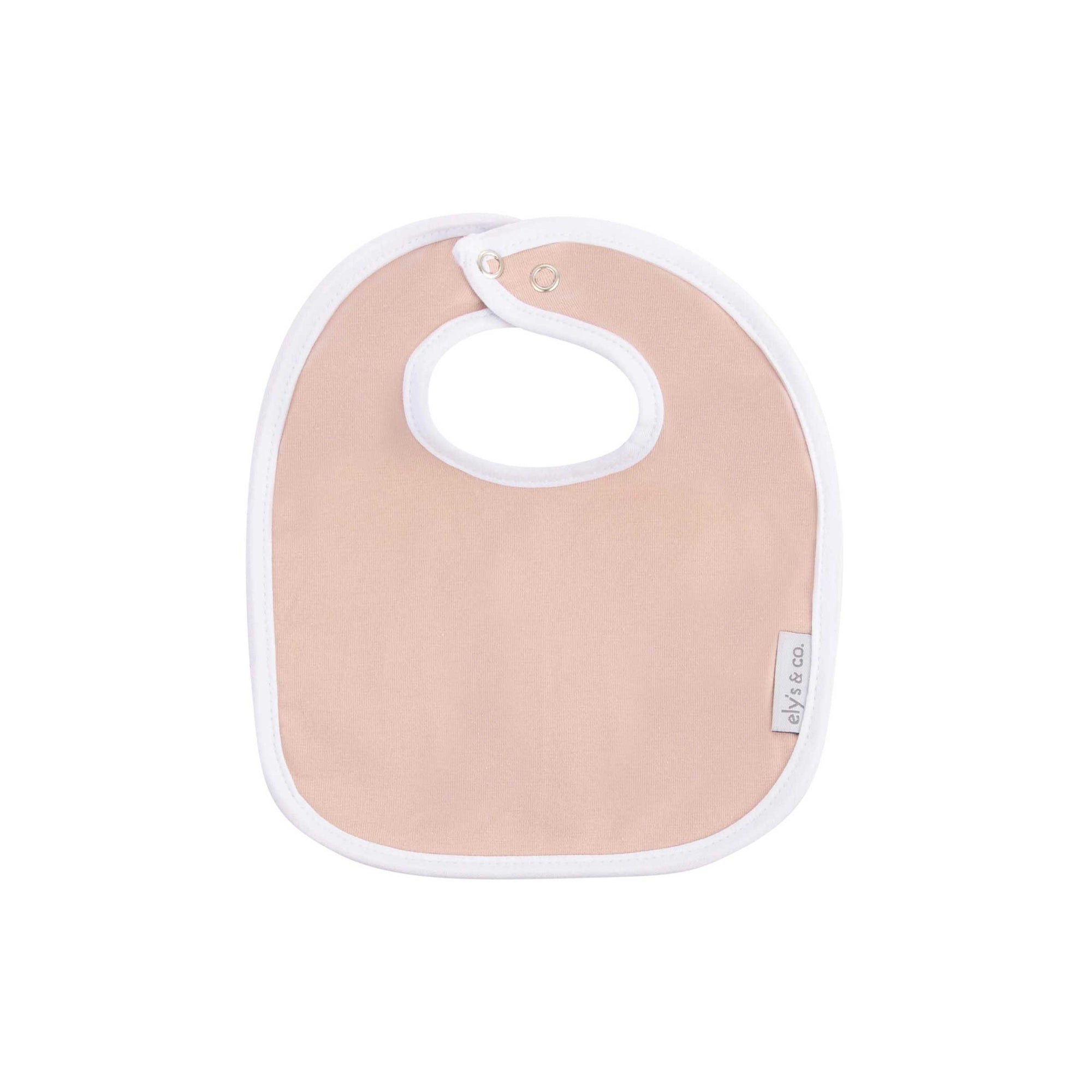 Blush Jersey Terry Bib
