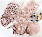 Blush abstract Adjustable Swaddle blanket collection