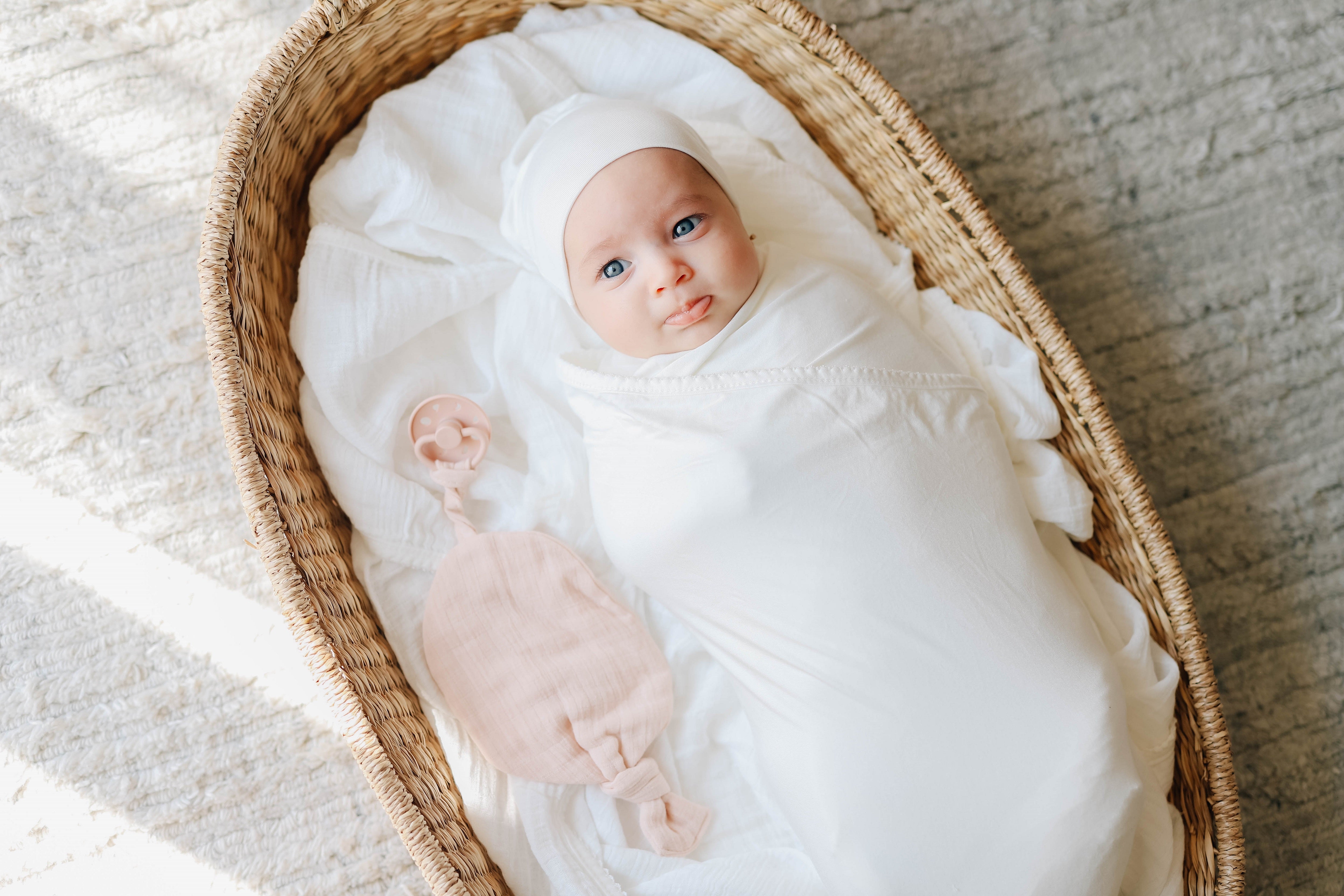 Cozy modal beanie-Ivory