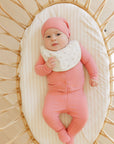 Hypoallergenic Floral Muslin Terry Bibs