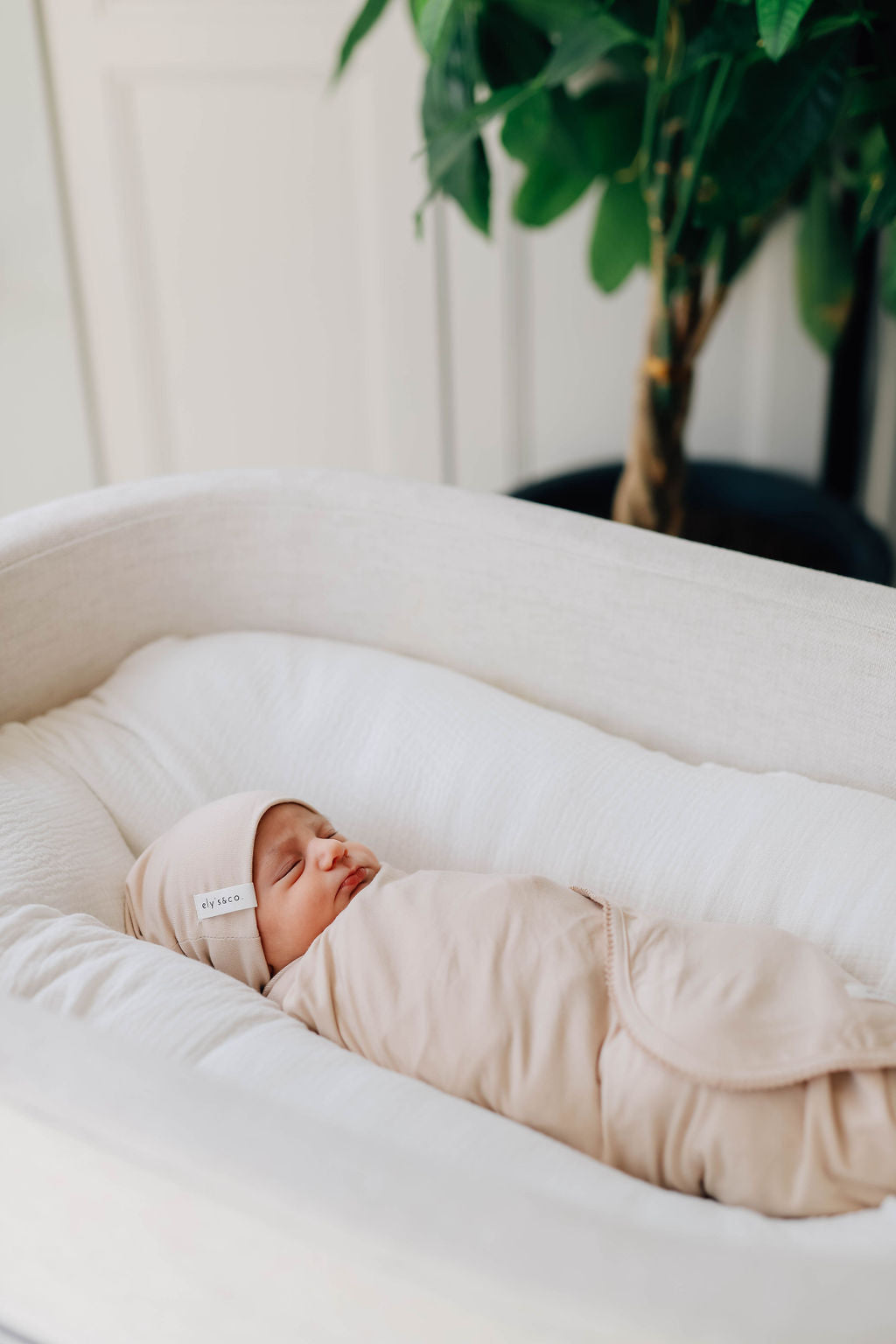 Modal Swaddle &amp; Beanie Set in Gift Box