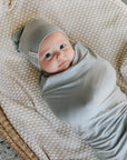 Modal Swaddle & Beanie Set in Gift Box