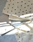 2 Pack Gift ready Cherry Print Collection Muslin Swaddle