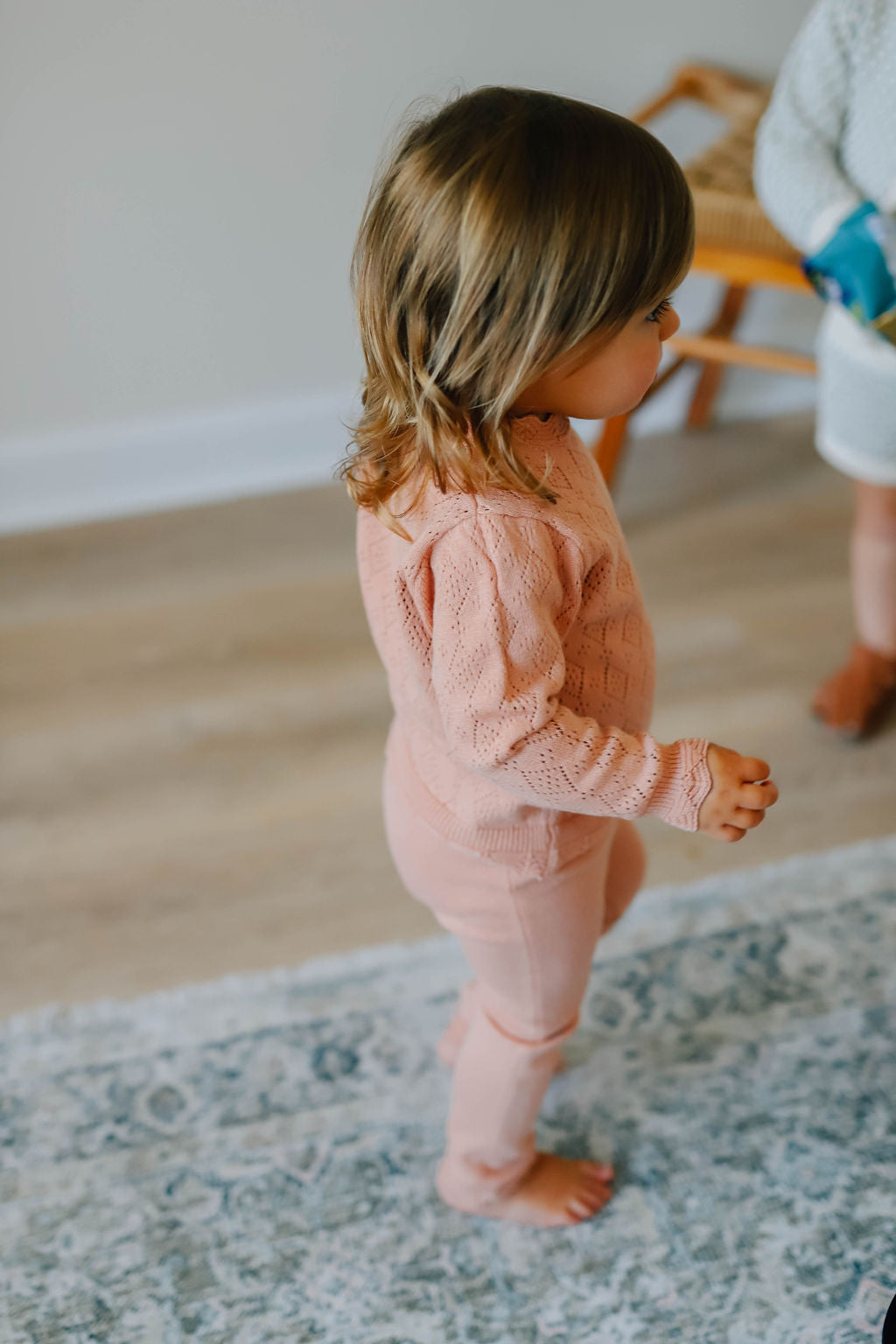 Pointelle Knit Collection- Two Piece Set