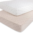 Ivory Sage Floral Crib Sheet Set