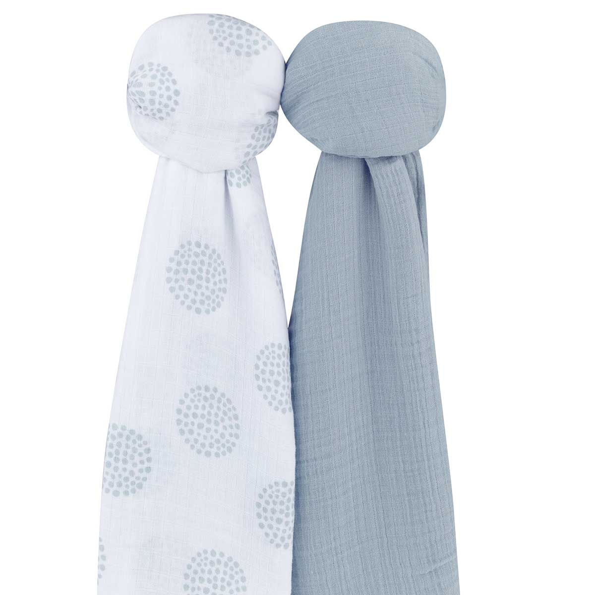 2 Pack Cotton Muslin Swaddle Blanket