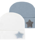 Newborn Hospital Hats - Blue & White