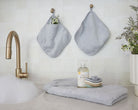 cotton terry washcloths Blue 