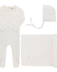 Heart and Star Button Pointelle Collection - Take Me Home Set