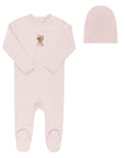 Organic French Terry - Bear Collection - Footie + Beanie
