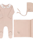Organic Cotton Embroidered Collar Collection - Take Me Home Set