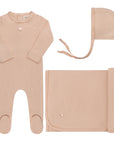 Heart and Star Button Pointelle Collection - Take Me Home Set