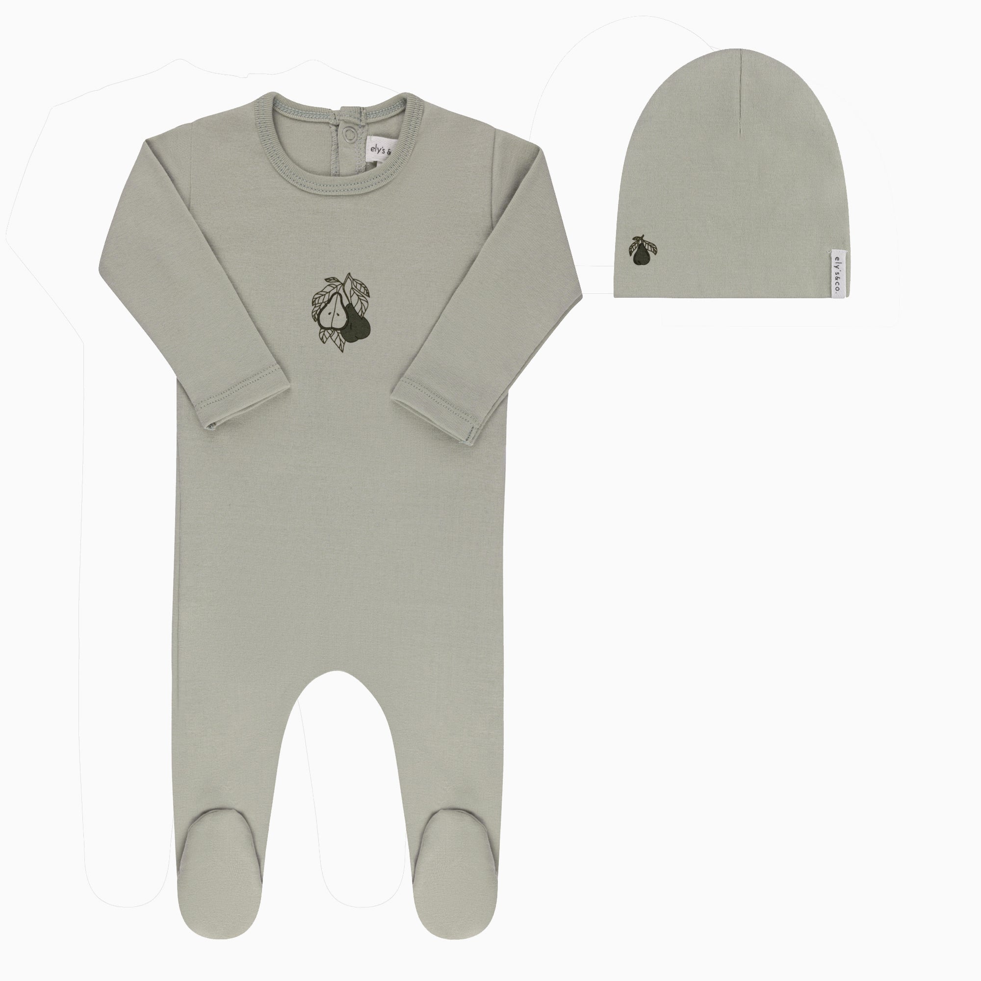 Fruit Collection- Footie + Beanie