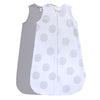 Wearable Blanket / Baby Sleep Bag I Grey Dottie