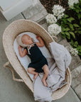 2 Pack Cotton Muslin Swaddle Blanket