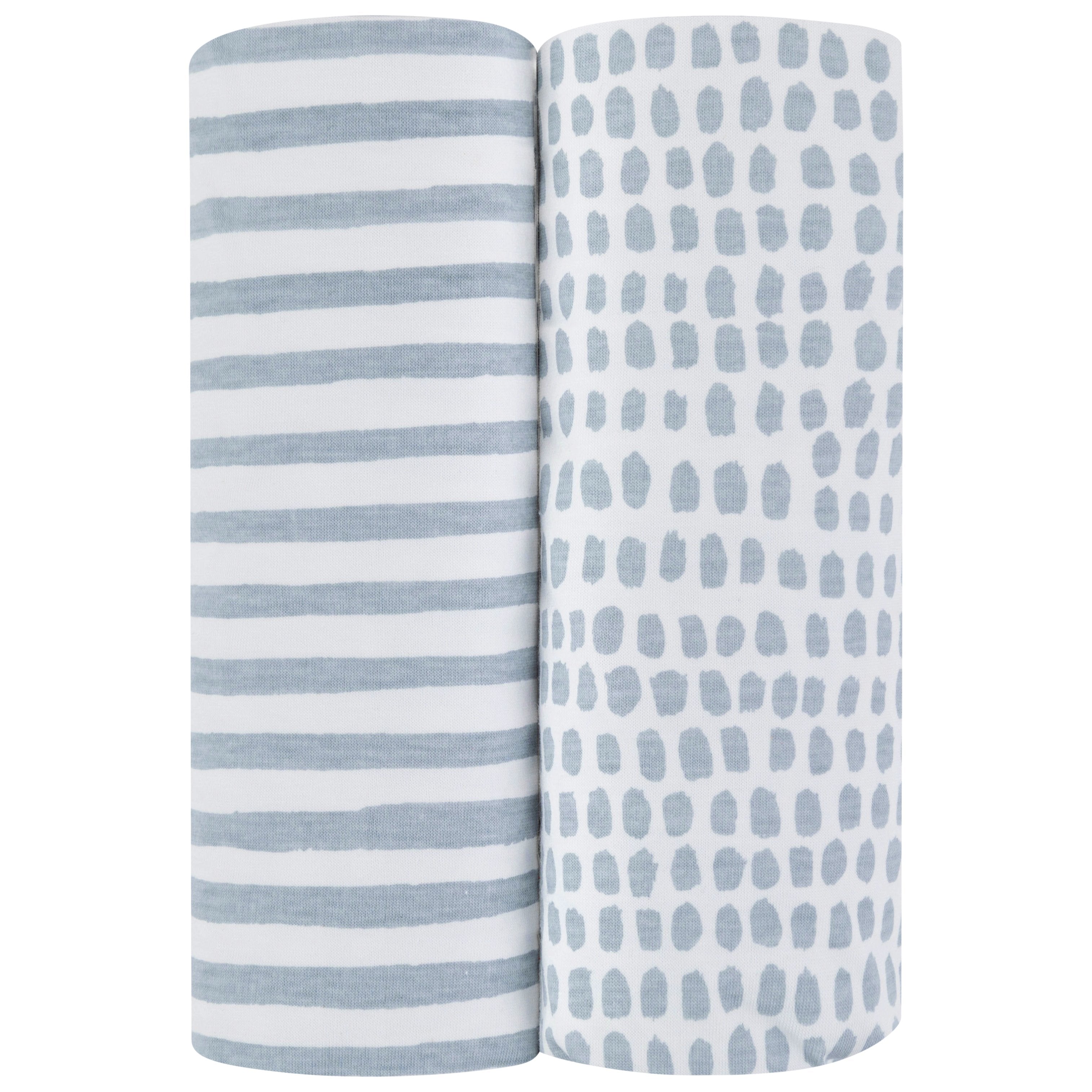 2 pack rolled Blue Waterproof Changing Cover