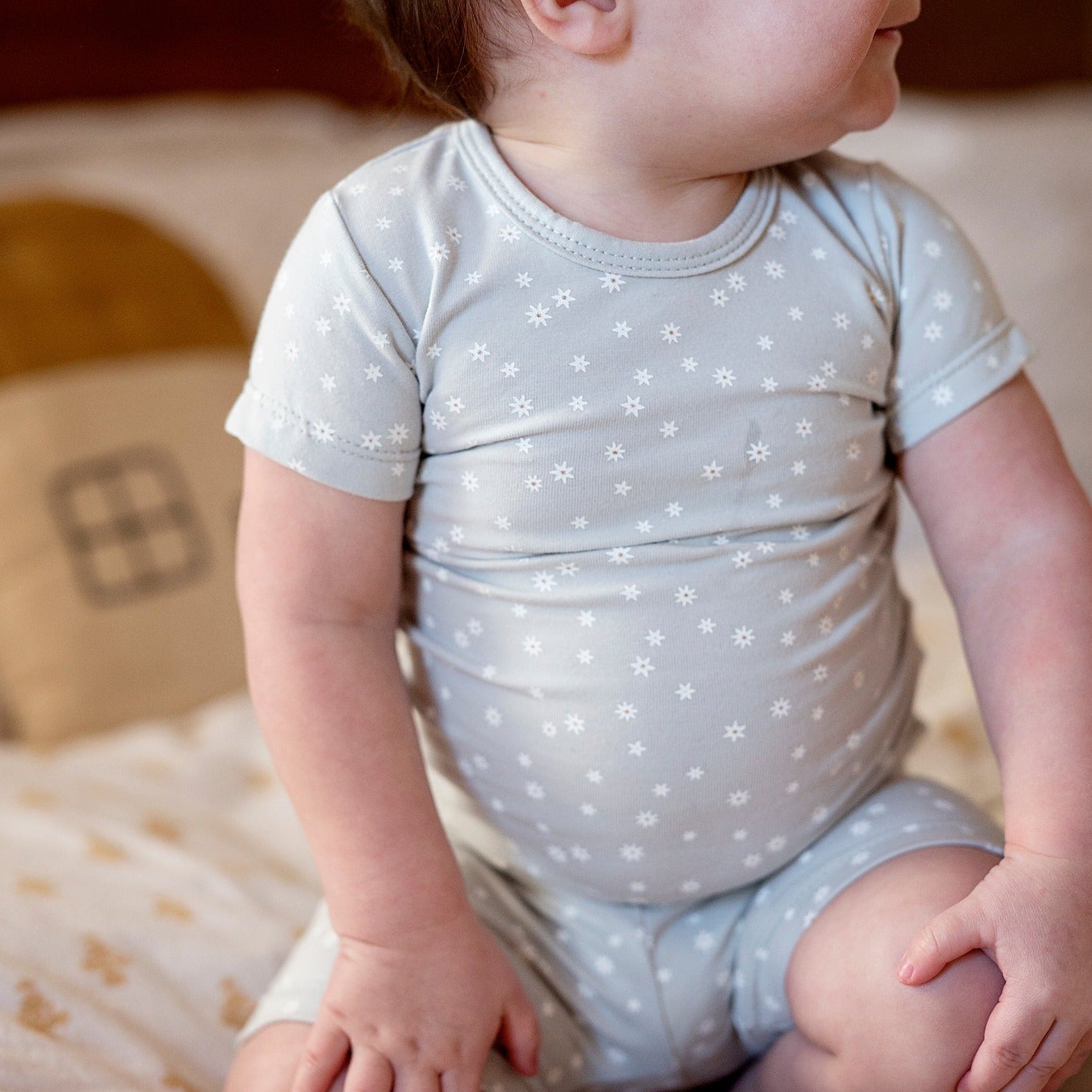 Jersey Cotton - Ditsy Floral and Star Collection- Lounge Sets