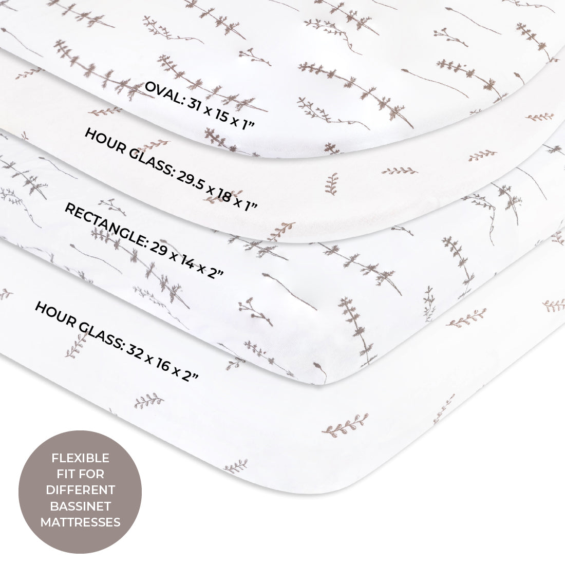 Bassinet Sheet Set