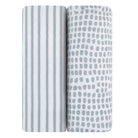 Blue Waterproof Changing Pad Cover | Cradle Sheet Set