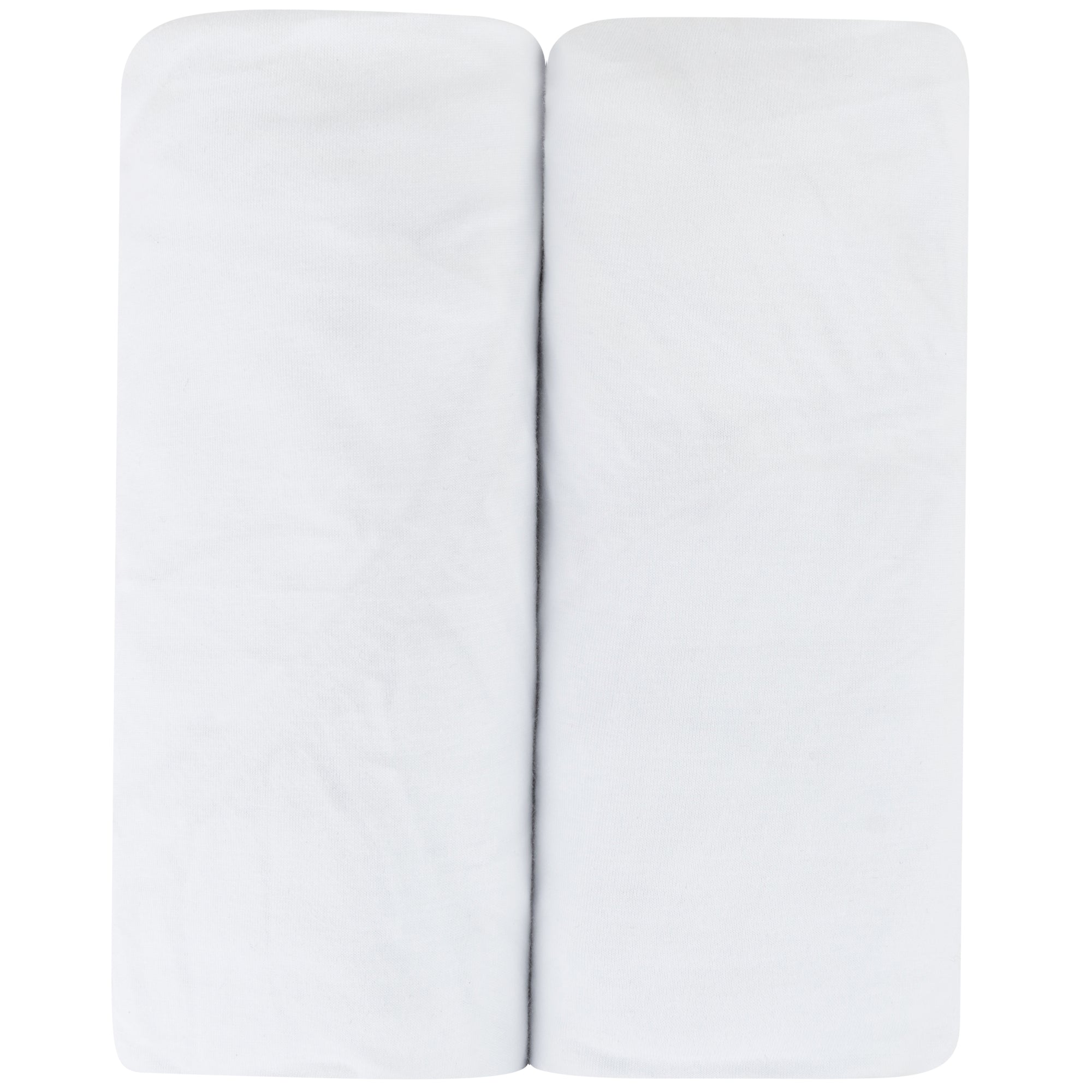 White Crib Sheet 2-Pack