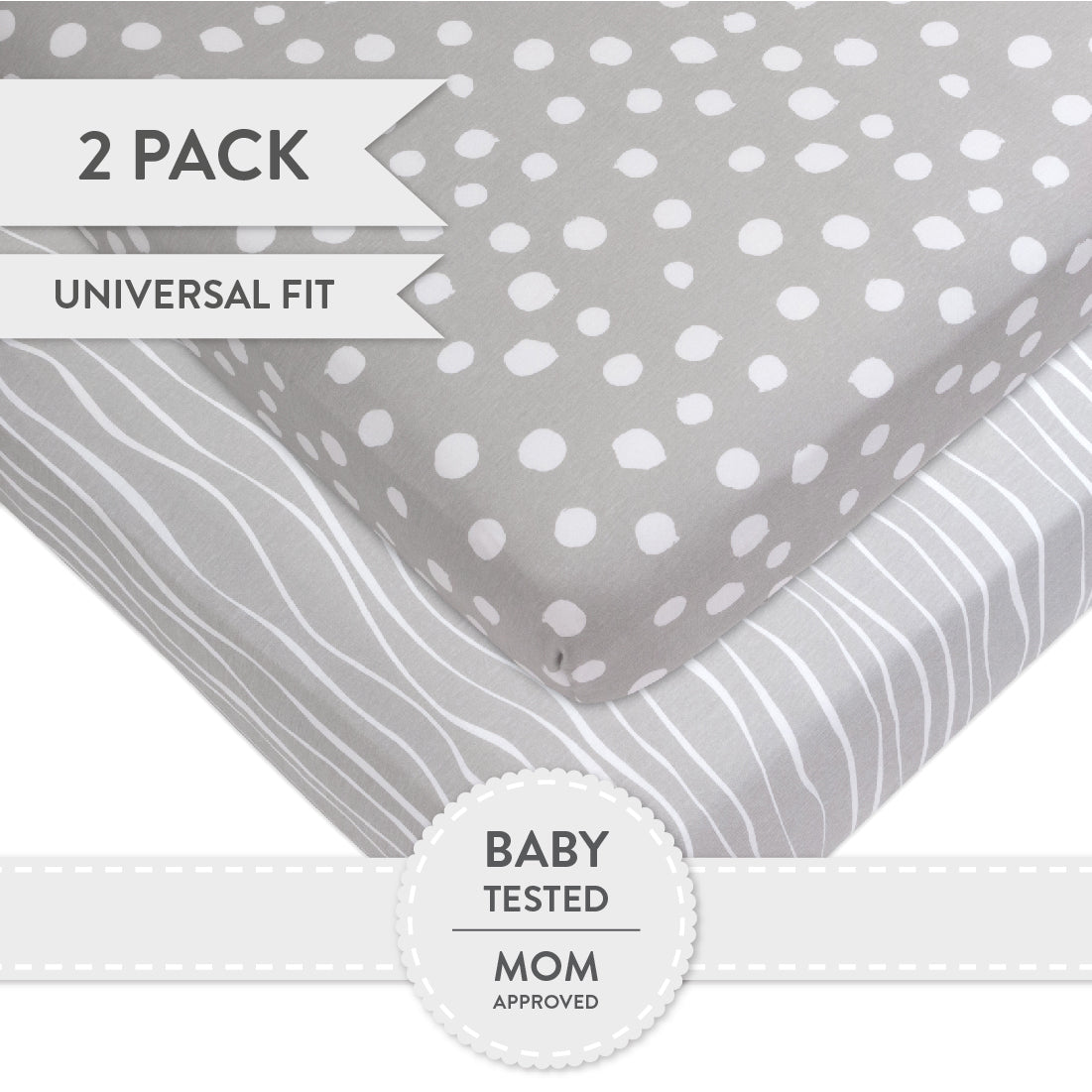 versatile soft Grey &amp; White Abstract sheet set