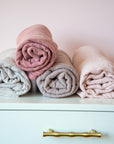 2 Pack Cotton Muslin Swaddle Blanket