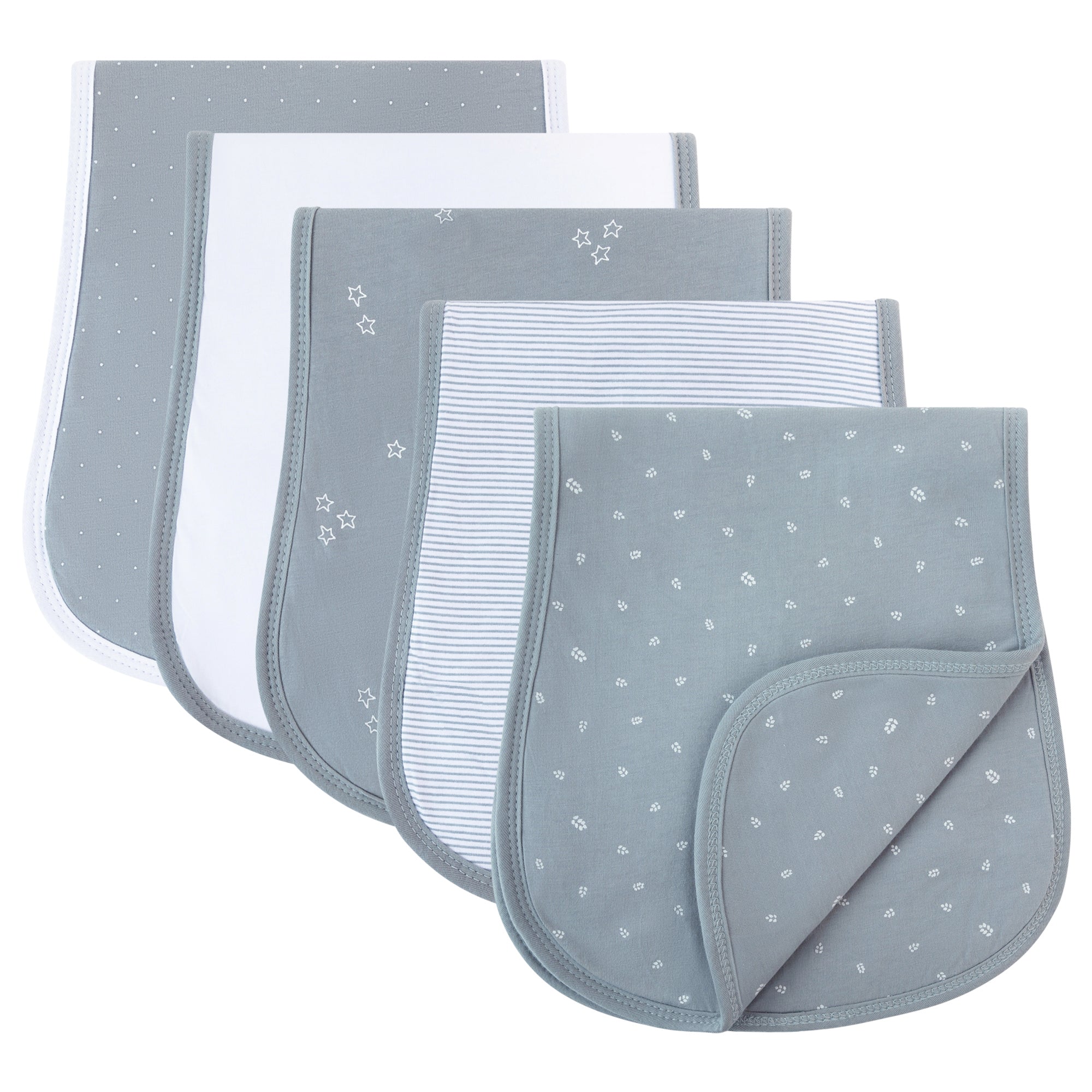 Reversible Burp Cloths