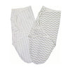 Grey Chevron & Polka Dot