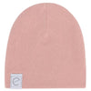 Jersey Cotton Beanie Hats - Dusty Rose