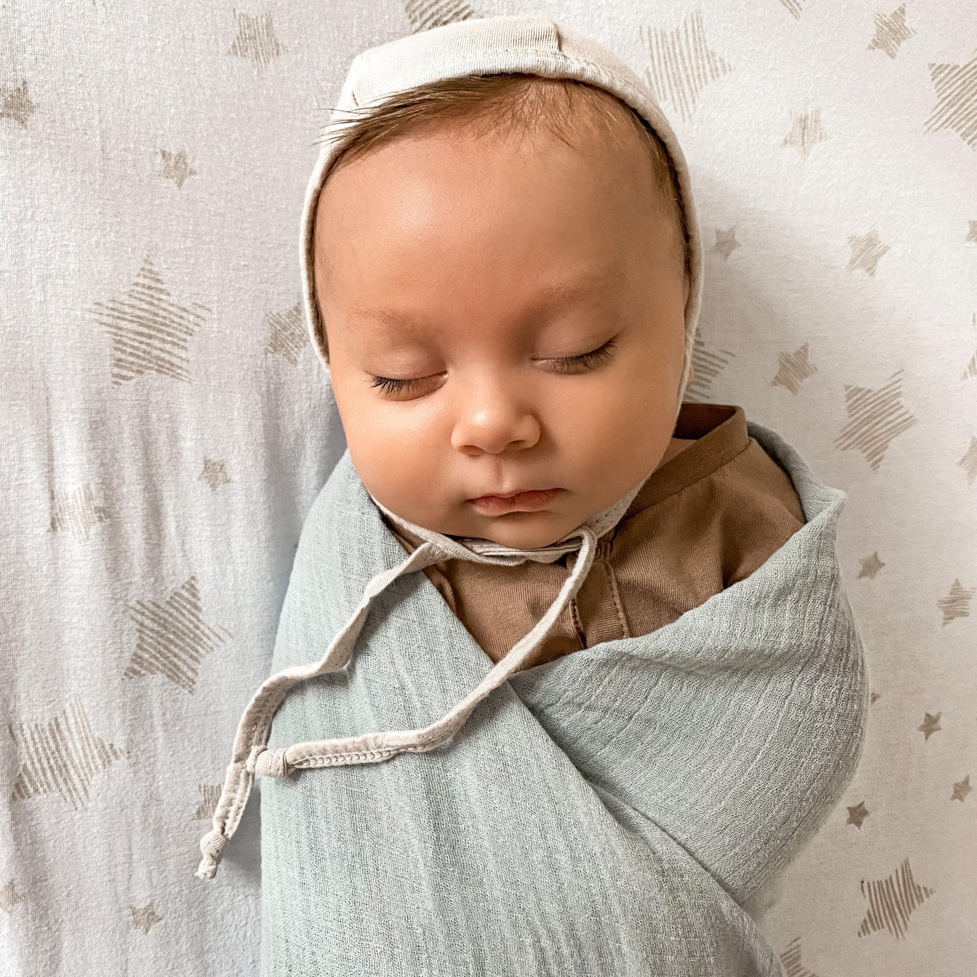 2 Pack Cotton Muslin Swaddle Blanket