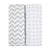 Grey Chevron & Polka Dot