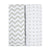 Grey Chevron & Polka Dot